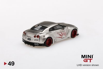 (Chase) LB★WORKS Nissan GT-R (R35) Satin Silver