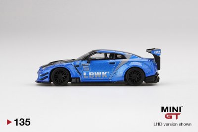 LB WORKS Nissan GT-R (R35) Blue, LB Work Livery 2.0