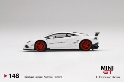 LB★WORKS Lamborghini Huracán ver. 1 White w/ Red Stripe