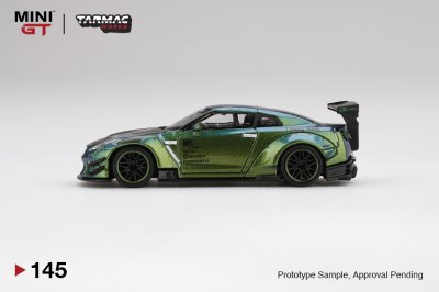 LB★WORKS Nissan GT-R (R35) Magic Green