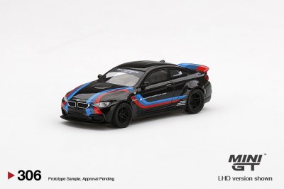 (Chase) LB★WORKS BMW M4 Black W/ M Stripe(copy)