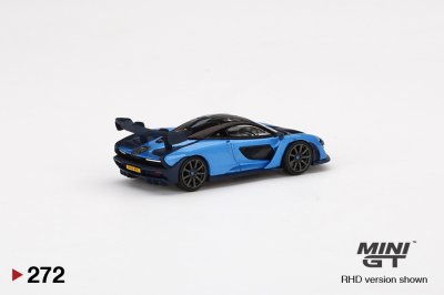 McLaren Senna Cerulean Blue