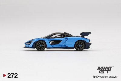 McLaren Senna Cerulean Blue