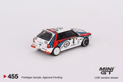 Lancia Delta HF Integrale Evoluzione 1992 Rally MonteCarlo Martini Racing 4 Cars Set