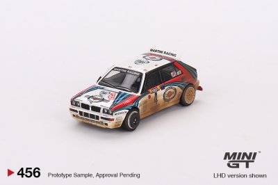 Lancia Delta HF Integrale Evoluzione 1992 Rally MonteCarlo Martini Racing 4 Cars Set