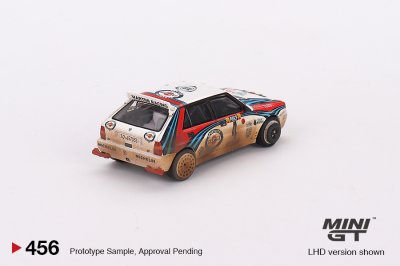 Lancia Delta HF Integrale Evoluzione 1992 Rally MonteCarlo Martini Racing 4 Cars Set