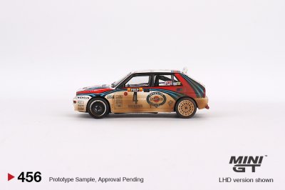 Lancia Delta HF Integrale Evoluzione 1992 Rally MonteCarlo Martini Racing 4 Cars Set