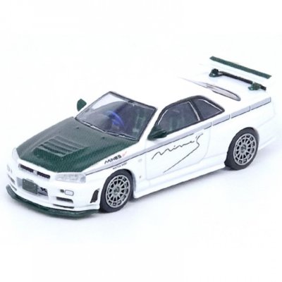 Nissan Skyline GT-R (R34) NISMO R-Tune `Mines` Green Carbon Bonnet