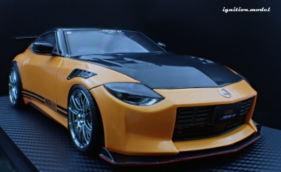 TOP SECRET demo car "Fairlady Z (RZ34)" Orange.