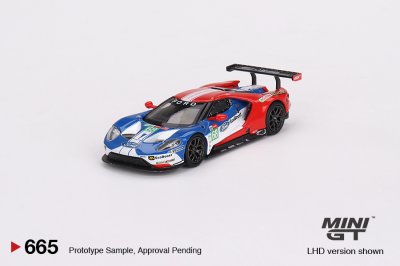 Ford GT LMGTE PRO 2019 24 Hrs of Le Mans Ford Chip Ganassi Team 4 Cars Set