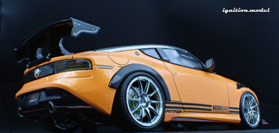 TOP SECRET demo car "Fairlady Z (RZ34)" Orange.