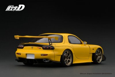 INITIAL D Mazda RX-7 (FD3S) Yellow