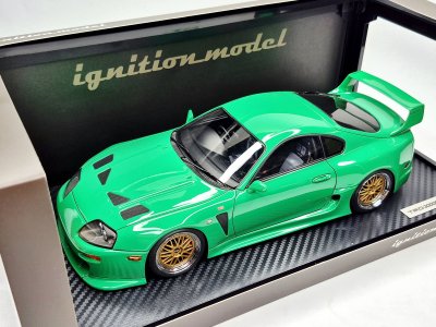 Ignition Model 1/18 Toyota Supra (A80) TRD 3000GT Green