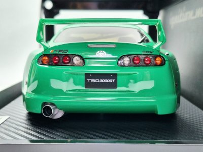 Ignition Model 1/18 Toyota Supra (A80) TRD 3000GT Green