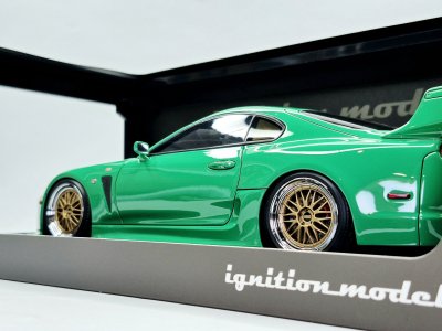 Ignition Model 1/18 Toyota Supra (A80) TRD 3000GT Green