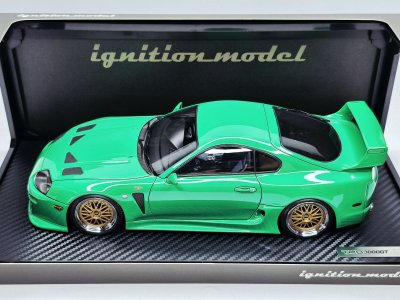Ignition Model 1/18 Toyota Supra (A80) TRD 3000GT Green