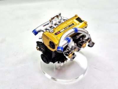 TOP SECRET 34GT-R (BNR34) Gold +  RB26 Engine