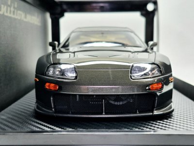 Ignition Model 1/18 Toyota Supra (A80) TRD 3000GT Gun Metallic