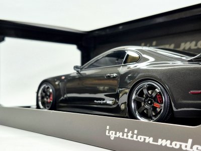 Ignition Model 1/18 Toyota Supra (A80) TRD 3000GT Gun Metallic