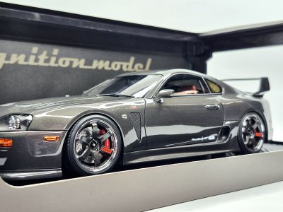 Ignition Model 1/18 Toyota Supra (A80) TRD 3000GT Gun Metallic