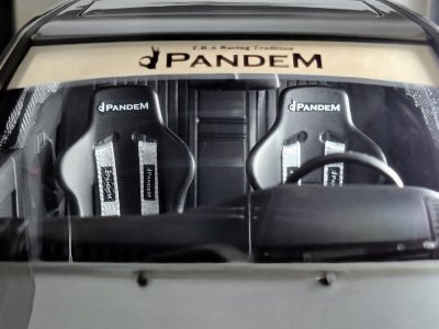 Ignition Model 1/18 PANDEM 190 Silver (IG3768)