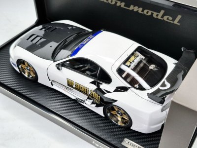 TOP SECRET GT300 Supra (A80) สีขาว | สเกล 1:18 (IG3744)