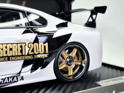 TOP SECRET GT300 Supra (A80) สีขาว | สเกล 1:18 (IG3744)