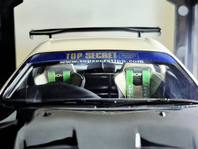 TOP SECRET GT300 Supra (A80) สีขาว | สเกล 1:18 (IG3744)