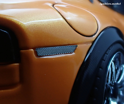 TOP SECRET demo car "Fairlady Z (RZ34)" Orange.