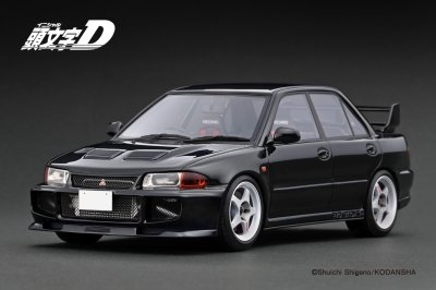 INITIAL D Mitsubishi Lancer Evolution III GSR (CE9A) Black