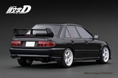 INITIAL D Mitsubishi Lancer Evolution III GSR (CE9A) Black