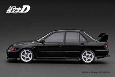 INITIAL D Mitsubishi Lancer Evolution III GSR (CE9A) Black