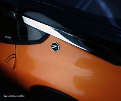 TOP SECRET demo car "Fairlady Z (RZ34)" Orange.