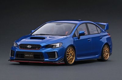 WRX STI Blue Metallic.