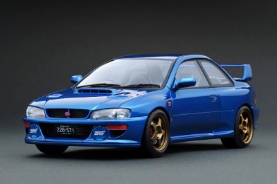 "Impreza 22B-STi Version (GC8改)" Blue Metallic.