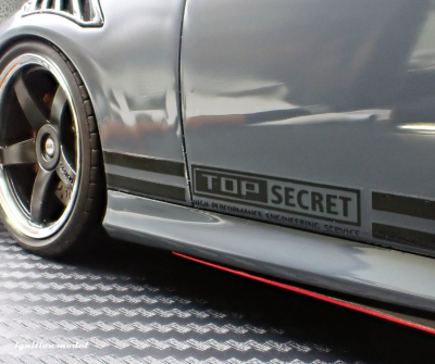 TOP SECRET demo car "Fairlady Z (RZ34)" Gray.