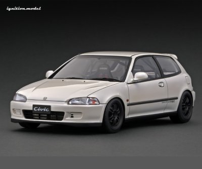 Honda CIVIC (EG6) Pearl White With B16A Engine