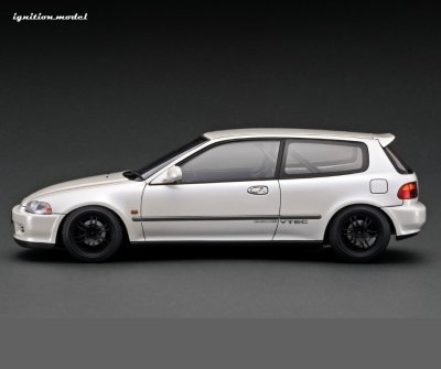 Honda CIVIC (EG6) Pearl White With B16A Engine