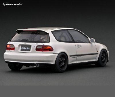 Honda CIVIC (EG6) Pearl White With B16A Engine