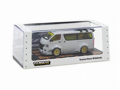 Toyota Hiace Widebody Grey with roof rack