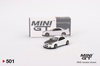 Nissan Skyline GT-R (R34) V-Spec II N1 White