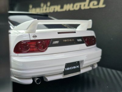 Ignition Model 1/18 Nissan 180SX TYPE X (RPS13) White