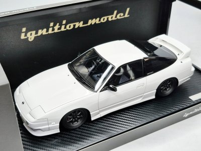 Ignition Model 1/18 Nissan 180SX TYPE X (RPS13) White
