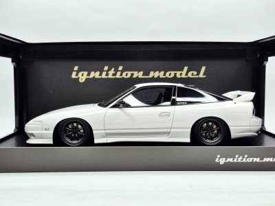 Ignition Model 1/18 Nissan 180SX TYPE X (RPS13) White