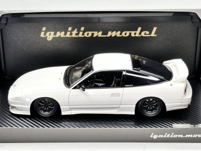 Ignition Model 1/18 Nissan 180SX TYPE X (RPS13) White
