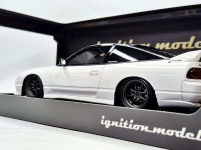 Ignition Model 1/18 Nissan 180SX TYPE X (RPS13) White
