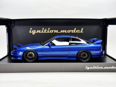 Ignition Model 1/18 Nissan 180SX Type X (RPS13) Blue Metallic