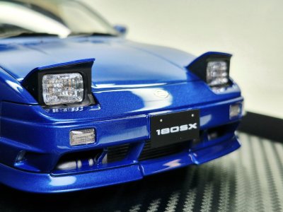Ignition Model 1/18 Nissan 180SX Type X (RPS13) Blue Metallic
