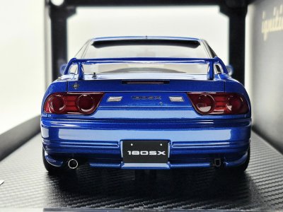 Ignition Model 1/18 Nissan 180SX Type X (RPS13) Blue Metallic