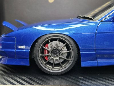 Ignition Model 1/18 Nissan 180SX Type X (RPS13) Blue Metallic